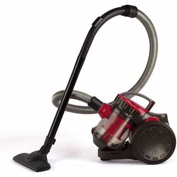 Påslös multicyklondammsugare - DOMOCLIP DOH105R - Kapacitet 2L - Aktionsradie 6m