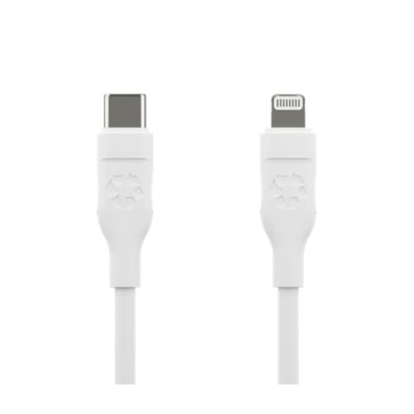 Laddkabel - DBRAMANTE1928 - USB-C till Lightning - 2 m - Vit - Plug and Play