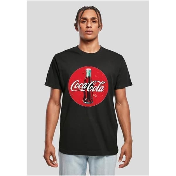 Coca Cola Flaska Merchcode T-shirt Svart XS