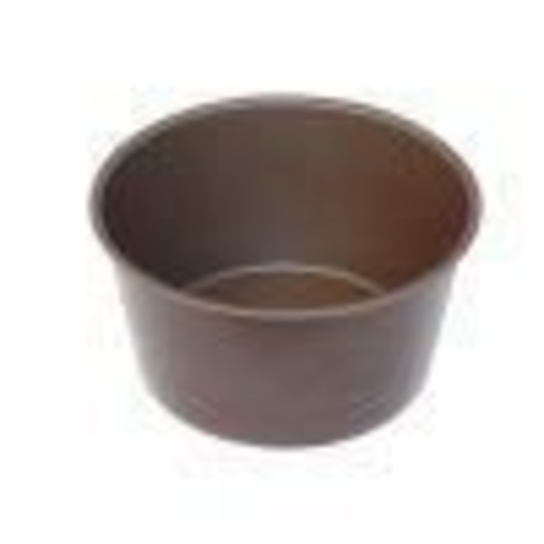 Souffléform - Gobel - 18 cm - Non-stick - Stål - Brun kastanj