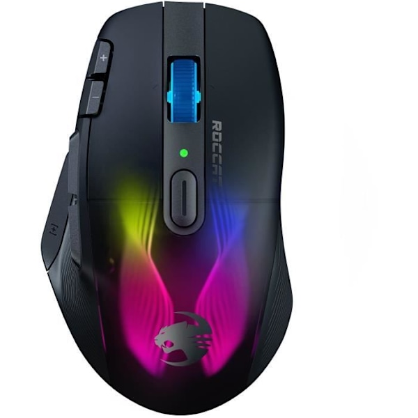 Trådlös mus - ROCCAT - Kone XP Air - 29 programmerbara ingångar - 3D RGB-belysning - 19000 DPI