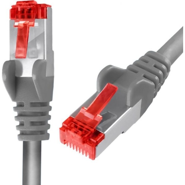 Switch - hub ethernet - injektor Spacetronik - KRJ6SFS1100 - Kabel RJ45 CAT 6 S/FTP AWG27 LSZH grå 10m