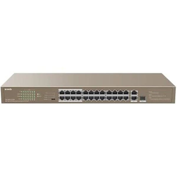 Tenda TEF1126P-24-250W Network Switch Unmanaged Fast Ethernet (10/100) Ethernet-anslutning