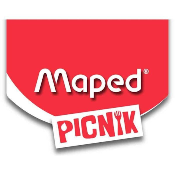 Låda för snacks - MAPED - KIDS CONCEPT - Set med 2 - 150 ml - 100% vattentät Blå