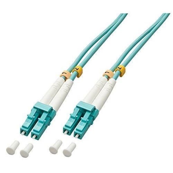 Lindy 46374 Duplex LC-LC OM3 Fiberoptisk Ethernet-kabel 10 m Blå