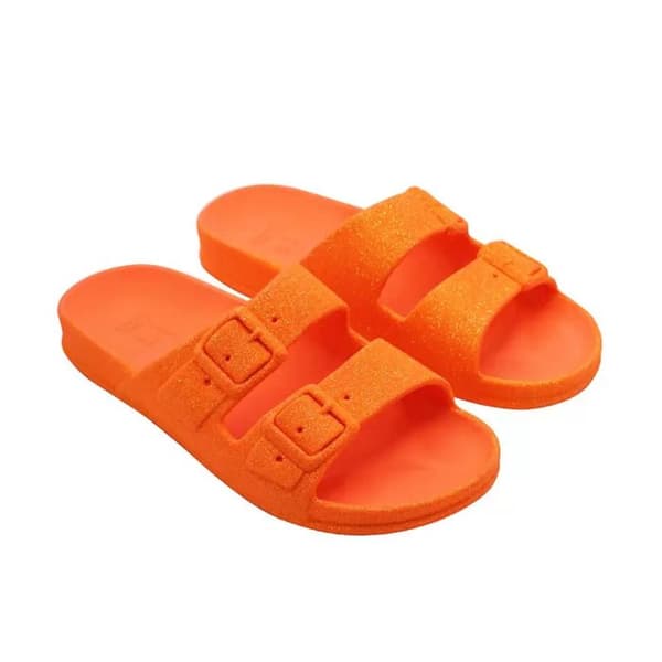 Cacatoès Neon damsandaler fluorescerande orange 38