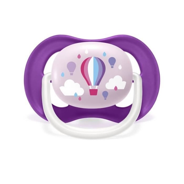 PHILIPS AVENT Set med 2 trendiga Ultra aYnrYnes nappar 6-18 månader I Love Papa MontgolfiYore Flerfärgad