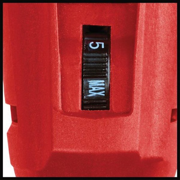 Einhell Delta Slipmaskin TC-DS 20 E (dammsugaradapter 36 mm och 9 slippapper) Röd