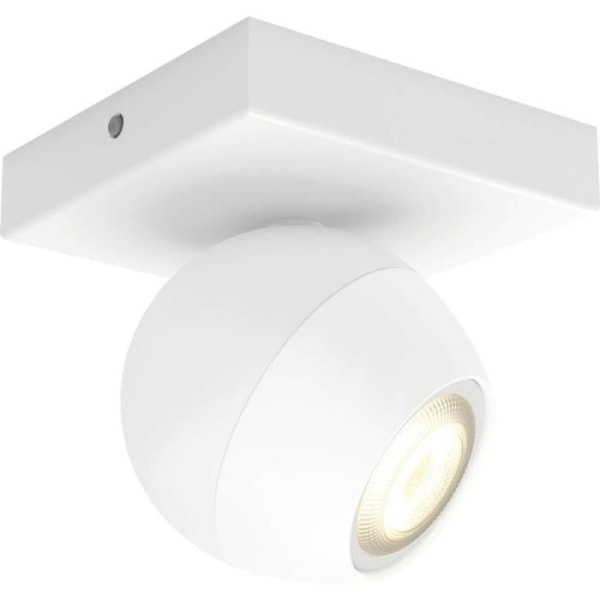 Philips Lighting Hue White Amb LED-takspotlight. Buckram Spot 1 flg. vit 350lm inkl. Dimmschalter 871951433922400 G