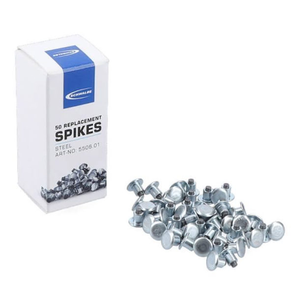 Schwalbe ståldäcksdubbar - silver - 6,5 x 5,5 mm Silver