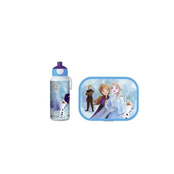 Lunchset - Mepal - Frozen 2 - Blå - Barn - Tål diskmaskin Fryst (orädd bild)