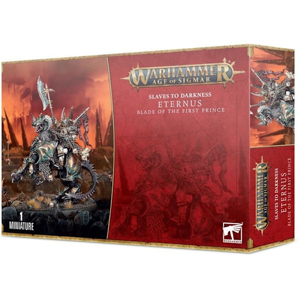 Figurine - Games Workshop - Warhammer AoS - Slaves to Darkness - 71 delar - 12 år och uppåt silver-