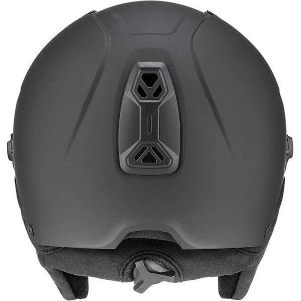 Skidskyddshjälm - Uvex snowboardskyddshjälm - 2006 - hlmt 600 visir, unisex vuxen skidhjälm Svart jag