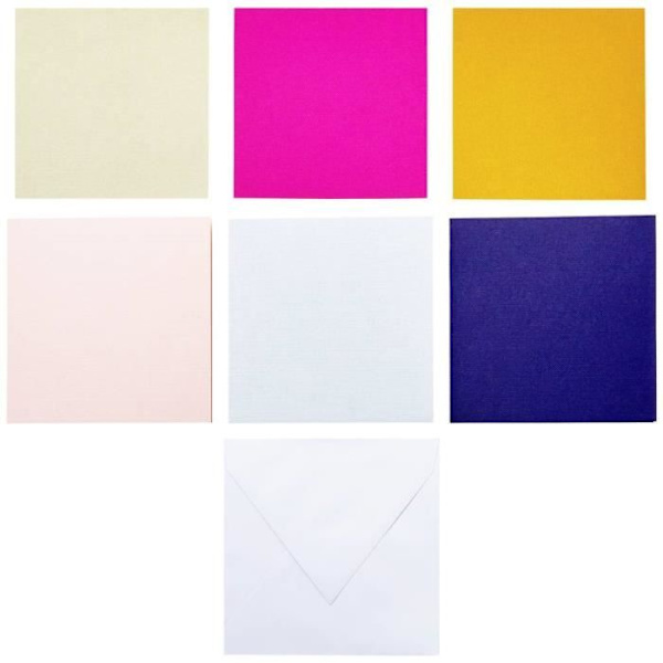 Inserts - Cricut - Set Sensei S40 - Tulpanblå - Anpassningsbara - Tvåfärgade
