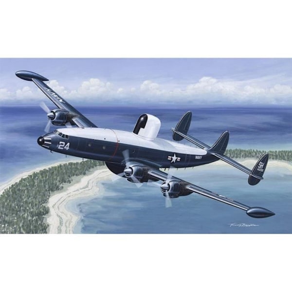 Flygplansmodell: Lockheed EC.121 Warning Star One size Unik färg