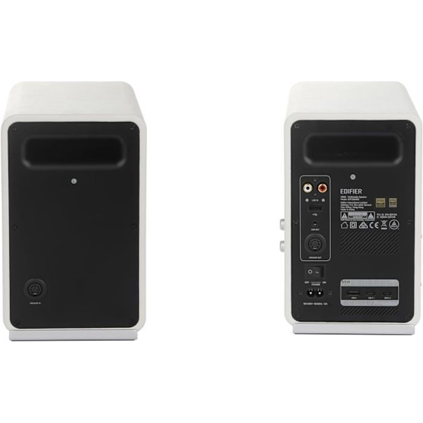 Aktiv högtalare - EDIFIER - QR65 - 70 W - Bluetooth - RGB ljuseffekter Vit