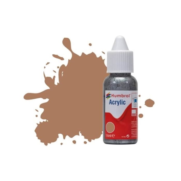 Färg N°118 US Cinnamon - Matta: Akryl: 14 ml Brun