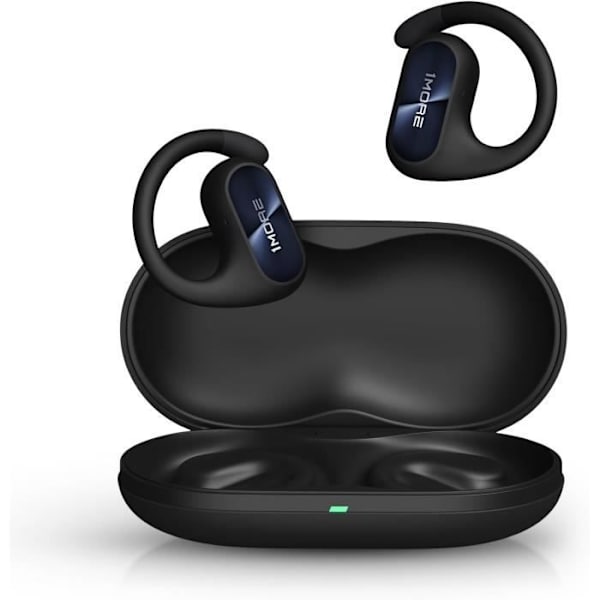 Bluetooth-hörlurar - 1MORE - Fit SE S30 - 30 timmars batteritid - IPX5 - 4 mikrofoner Svart