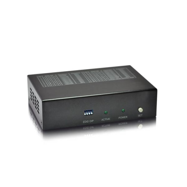 Transmitter AV - LevelOne - HVE-9111T - 0-48°C - 10-90% - 700 mA Svart