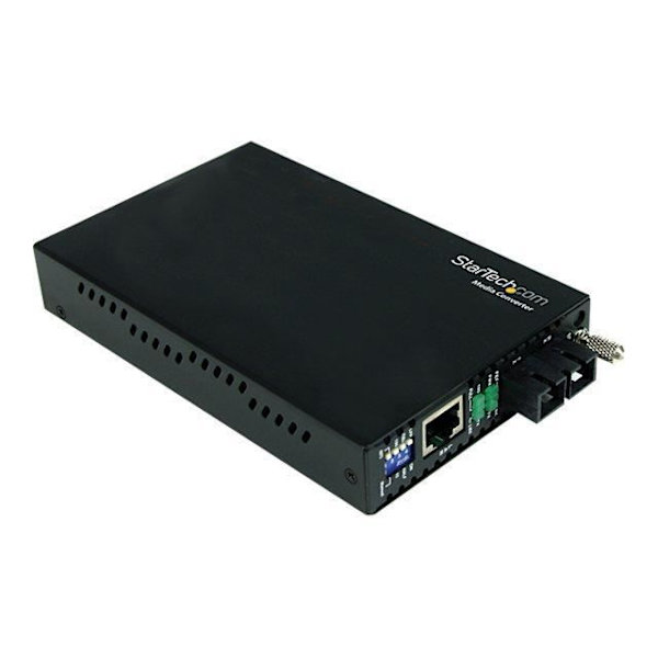 Single-mode fiberoptisk Ethernet-omvandlare SC 10/100 Mb/s - STARTECH - ET90110SM302