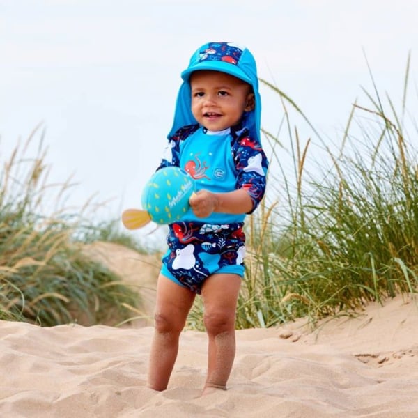 Splash about - HNSSUSM - Solar Wetsuit with Happy Nappy Incorporated Swim Diaper Wetsuit