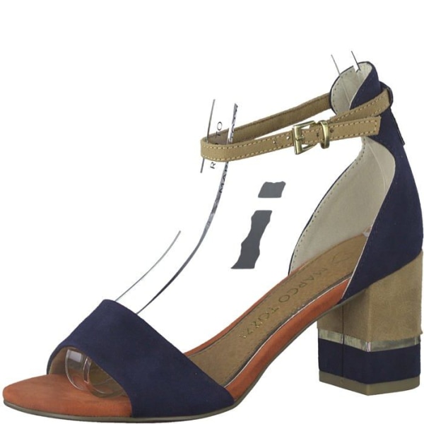 Sandal - barfota Marco tozzi - 2-2-28303-26 - Damen Damen 2-2-28303-20 sandal med klackar Navy Comb 37