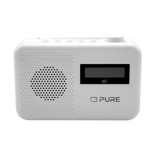 Radio Pure Elan One2 Bomull Vit Svart
