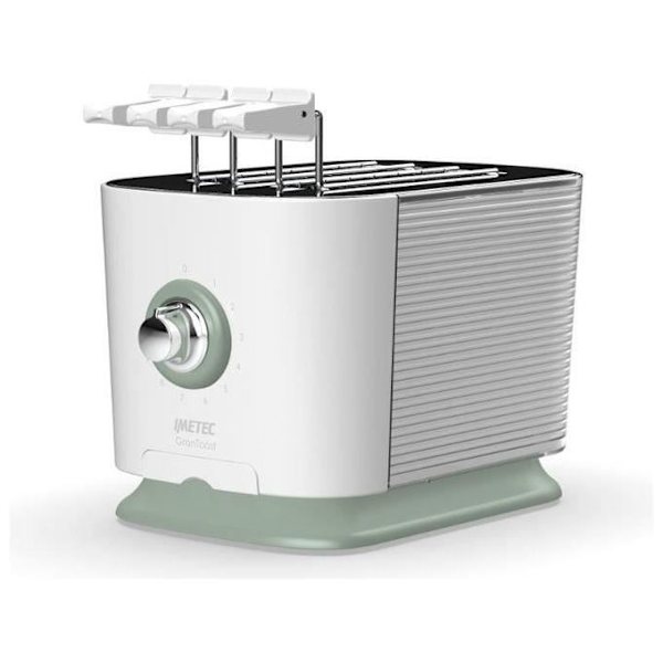 Brödrost - Imetec - GranToast - 2 extra breda fack - 10 brunningsnivåer - 600 W