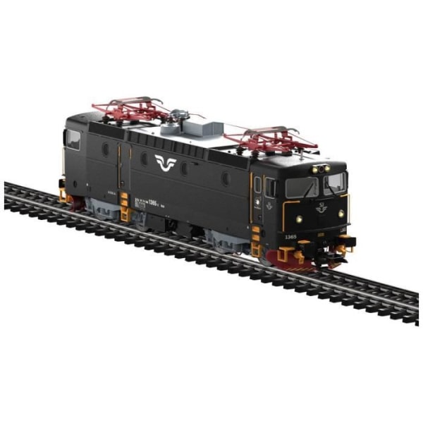 MÄRKLIN RC 6 ellok av SJ - Svart - Interiör Svart