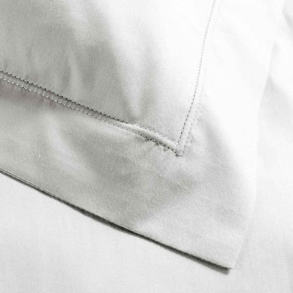 Rektangulär örngott 50x70 cm - Percale 100% bomull - Vit Vit