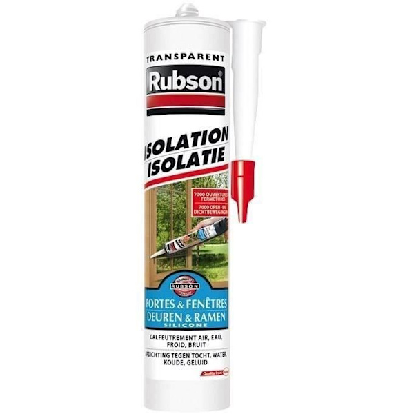 Isoleringsspackel - 280 mL - transparent transparent