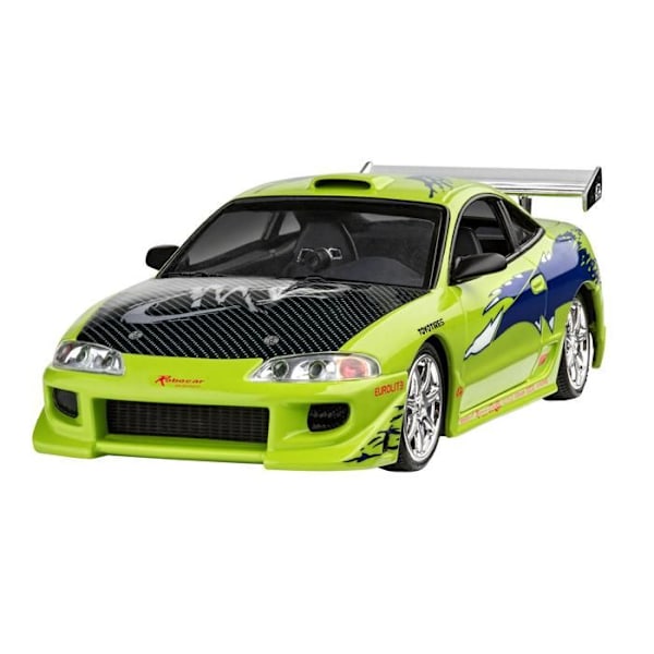 Modellsats - Revell - Eclipse Mitsubishi 1995 - 75 stycken - Skala 1:25 - Färglös Färglös