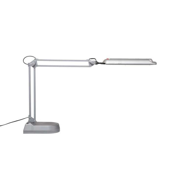 Skrivbordslampa - MAUL - MAULatlantic - LED - 9 W - Silver - Samtida design Pengar