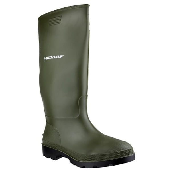 Wellingtons - Dunlop - Pricemastor - Grön - Hög - Halkskyddande Grön 47