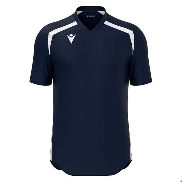 Maillot Macron Wyrm marin/vit XL