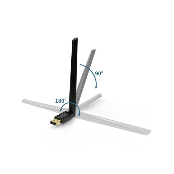 CONCEPTRONIC ABBY17B Long Range Bluetooth 5.3 USB Adapter - Extern antenn