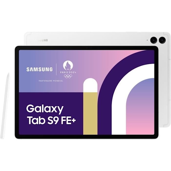Samsung Galaxy Tab S9 FE+ 12,4" WIFI 128GB Touch Tablet Silver