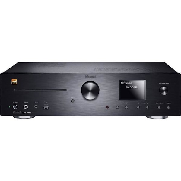 Stereoförstärkare - Magnat - MC400 - Svart - Allt-i-ett ljudsystem - Bluetooth