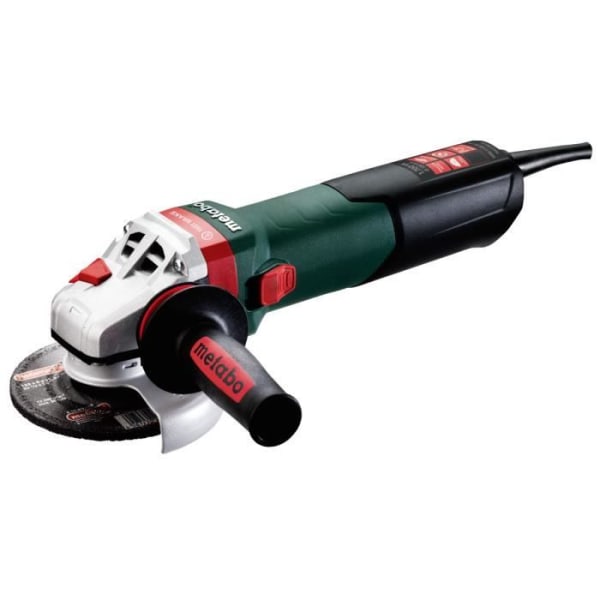 Metabo WEBA 17-125 Quick, 12,5 cm, 3,7 Nm, Svart, Grön, Grå, Röd, M14, 93 dB, 104 dB