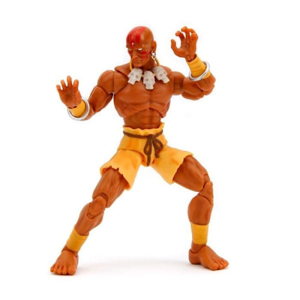 Figurin - JADA TOYS - Dhalsim - Utbytbara tillbehör - Ledad - 15 cm