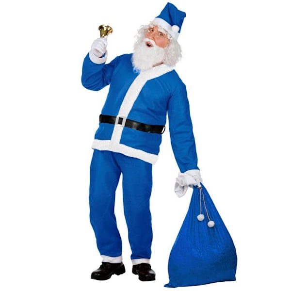 Blå jultomtekostym för män - Märke - Modell - Herr - Inredning - Blå Blå