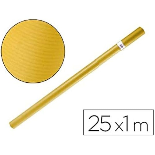 Papier - LIDERPAPEL - 59128 - Rulle 1x25m - 65g/m2 - Färg Blå Blå, gul