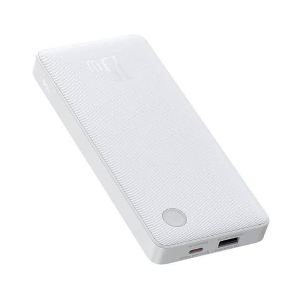 Extern batteri - BASEUS - Air Lite - 10000mAh - 15W - Vit Vit