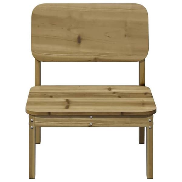 vidaXL Trädgårdssoffa 60x52,5x72 cm tryckimpregnerad furu 859321