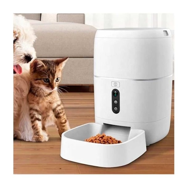 PNI MyPet PT033PF Smart matare för husdjur, WiFi, 3 liter, programmerbar Från den dedikerade Tuya Sm-appen
