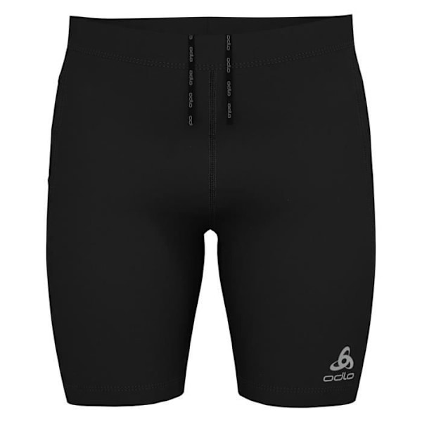 Kort Moulant för Löpning - Odlo Essentials - Svart - Andningsbar - Återvunnet Tyg - Funktionella Fickor Svart jag