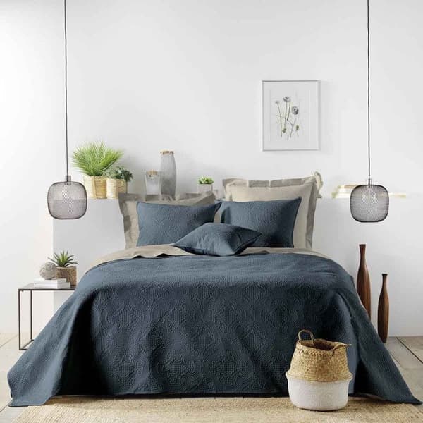 Kuddeöverdrag "Romane" 40x40cm Blå Blå