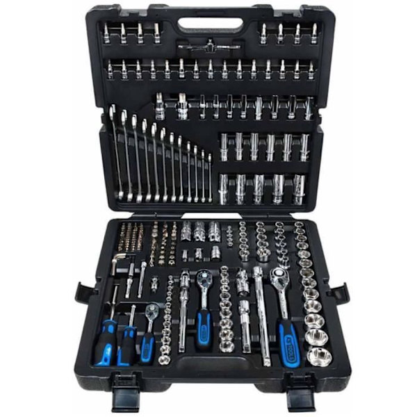 KS Tools Spärrsats, hylsa 216 st CHROMEplus 18.0216