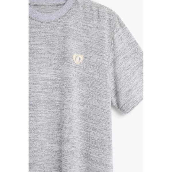 T-shirt Desigual Basic Soft grå silver M