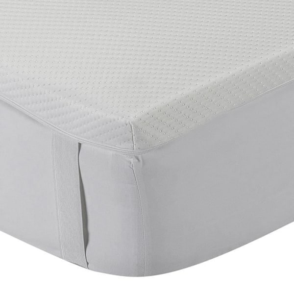 Classic White - Comfort Plus övermadrass i memory foam och Aloe vera behandling 5 cm - 180x200cm Beige